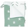 Baby's Only, Star Śpiworek do fotelika samochodowego 0+, Miętowy/Biały, WYPRZEDAŻ -50% BABY'S ONLY Baby's Only, Star Śpiworek do fotelika samochodowego 0+, Miętowy/Biały, WYPRZEDAŻ -50% BABY'S ONLY