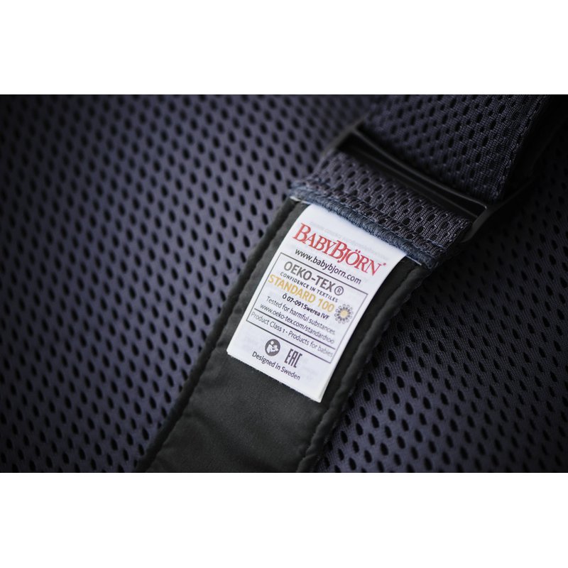 BABYBJORN MINI 3D Mesh – nosidełko, Szary