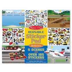 Melissa&Doug® - Melissa & Doug - Melissa and Doug - Naklejki wielokrotne Pojazdy