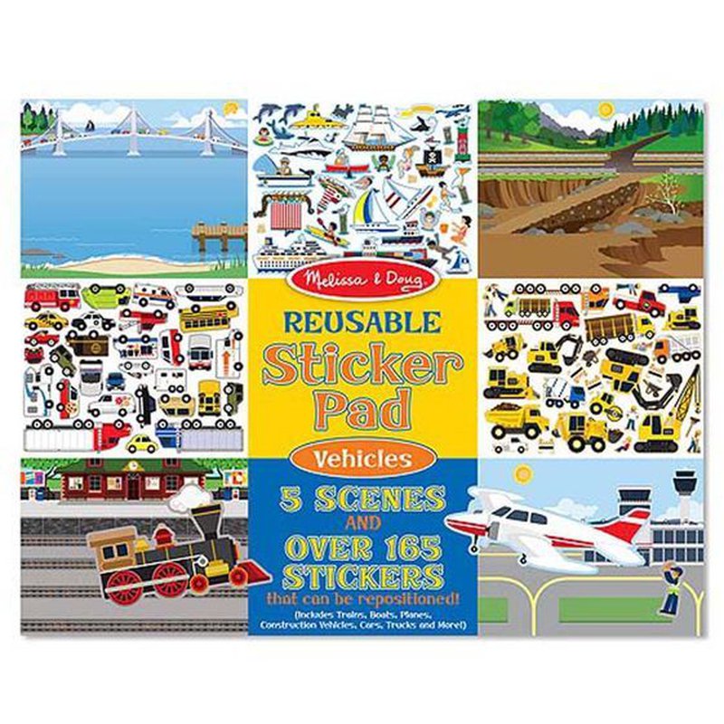 Melissa&Doug® - Melissa & Doug - Melissa and Doug - Naklejki wielokrotne Pojazdy