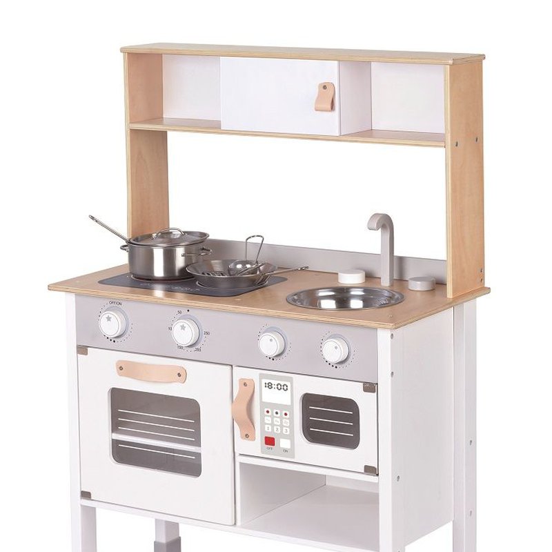 Lelin - Kuchnia drewniana szara