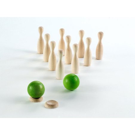 Milaniwood -  Mini Kręgle, 4l+ milaniwood