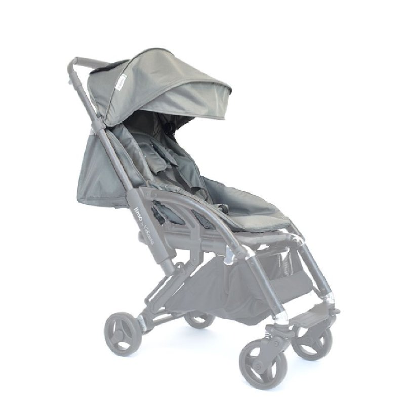 Vidiamo Zestaw tapicerek do wózka Limo Carbon Grey VIDIAMO
