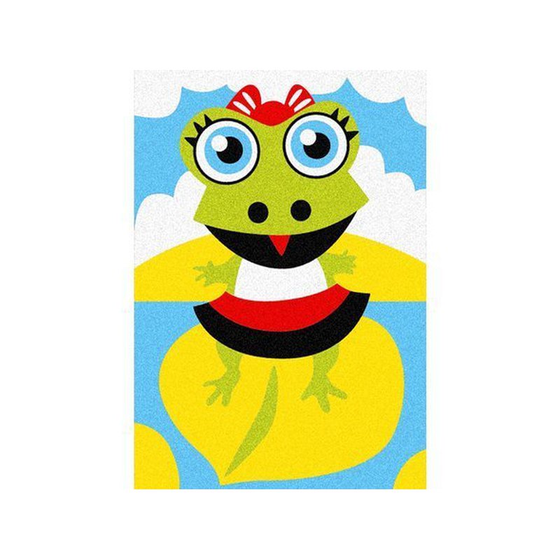 Sabbiarelli - Magiczny Piasek do Kolorowania, Mini Kit, Zwierzęta, 5l+