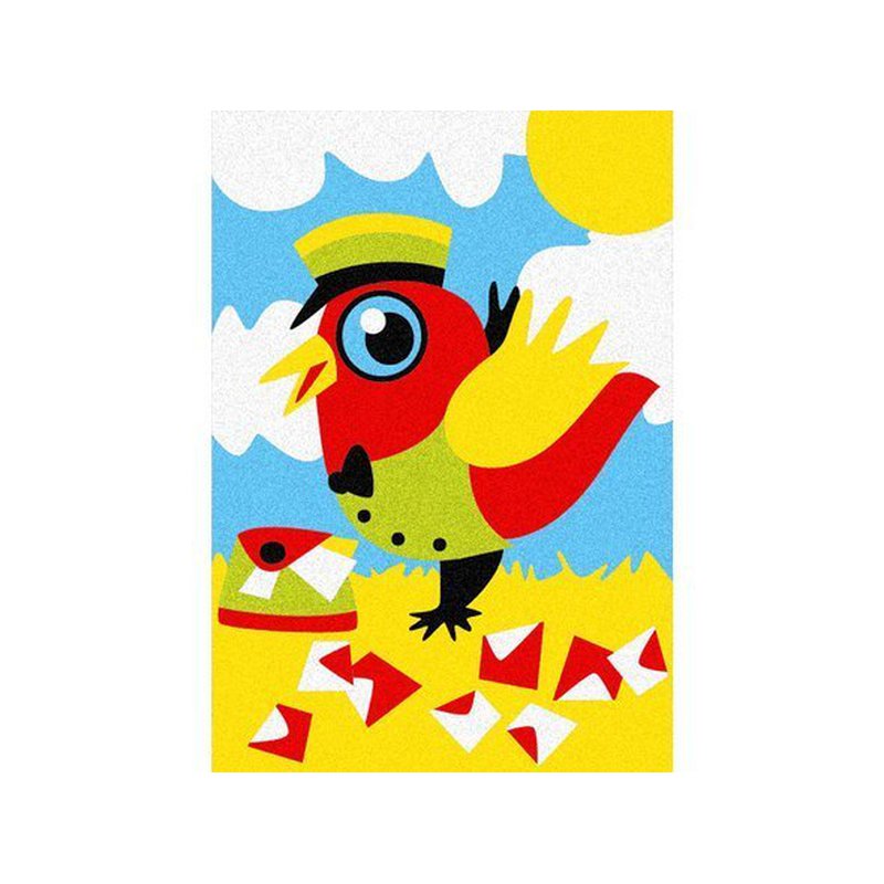 Sabbiarelli - Magiczny Piasek do Kolorowania, Mini Kit, Zwierzęta, 5l+