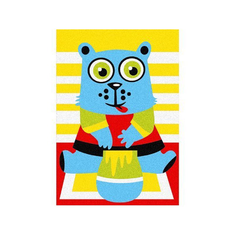 Sabbiarelli - Magiczny Piasek do Kolorowania, Mini Kit, Zwierzęta, 5l+