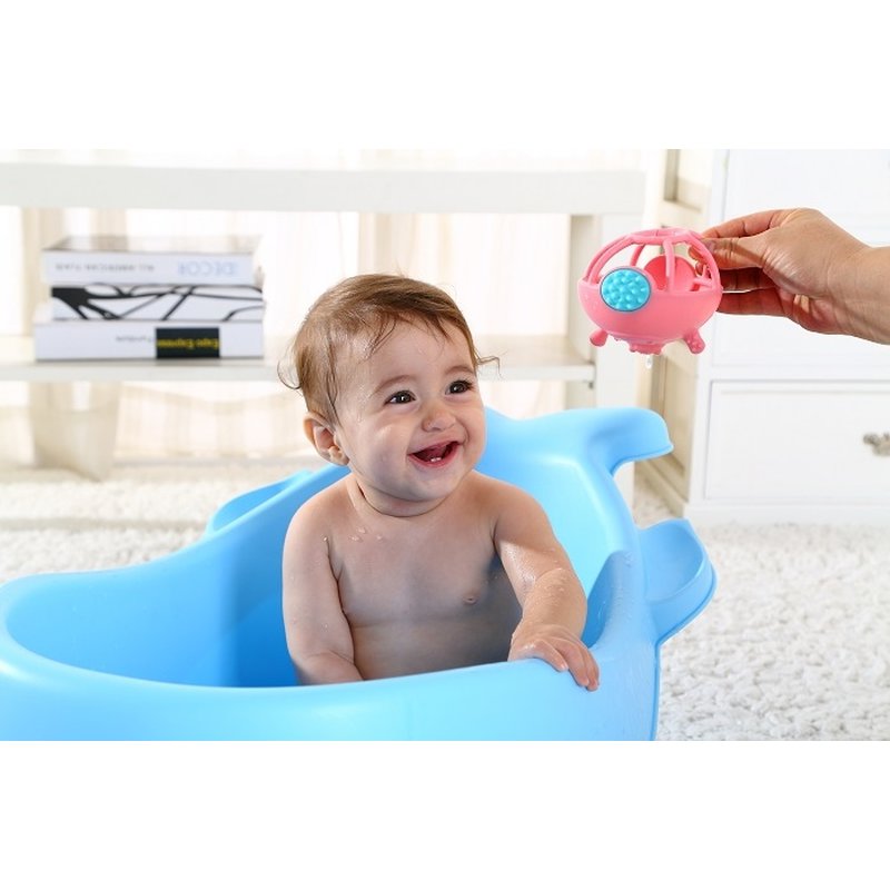 Smily Mia Gryzak Zabawka Hipopotam Pink