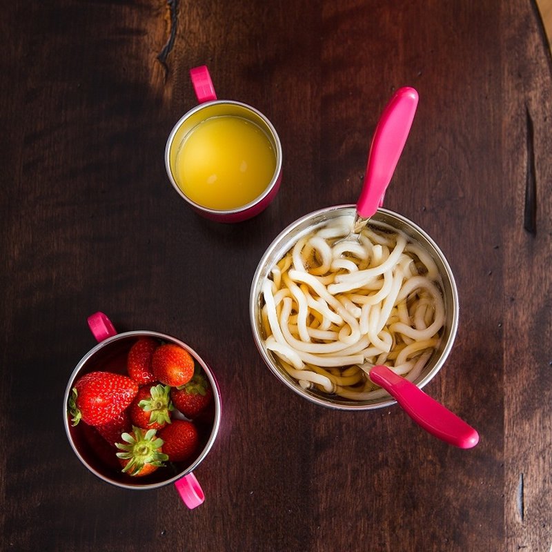 Innobaby Miska ze Stali Nierdzewnej Pink