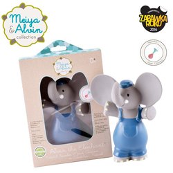 Meiya and Alvin - Meiya & Alvin - Alvin Elephant Organic Rubber Squeaker