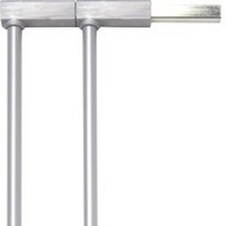 Rozszerzenie bramki Baby Dan AVANTGARDE BUK 14 cm, srebrny