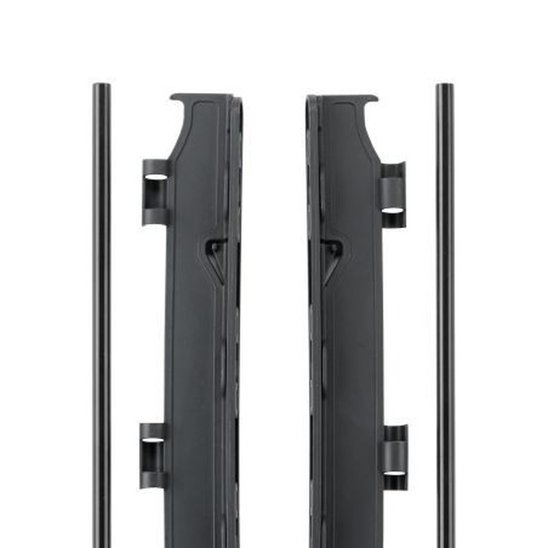 Baby Dan - Uchwyt montażowy do ściany do bramek FLEX M, L, XL, XXL, czarny