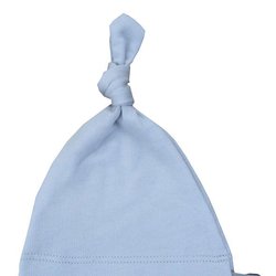 Bamboom - Czapeczka Bambusowa dla Niemowlaka Elf, Niebieska, 0m+