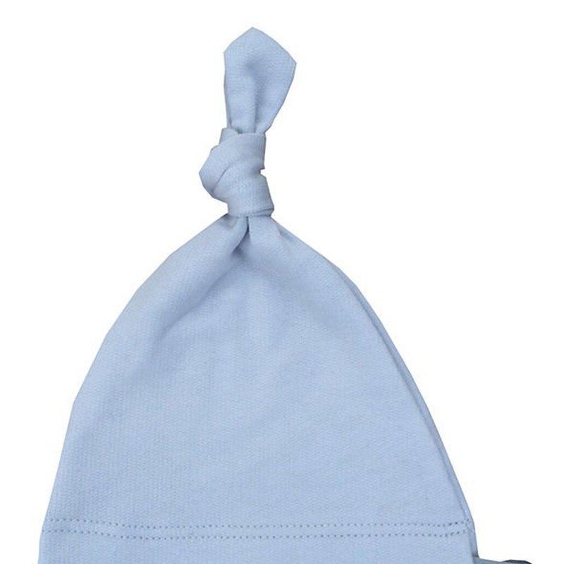 Bamboom - Czapeczka Bambusowa dla Niemowlaka Elf, Niebieska, 0m+