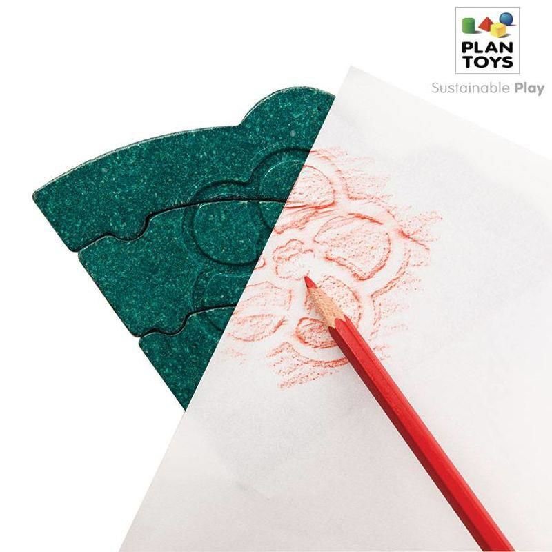 Układanka, puzzle, Ubranka na każdą porę roku, Plan Toys®