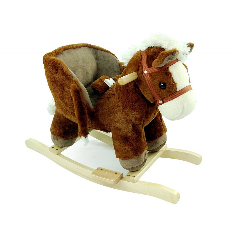 Nefere - Konik na biegunach z fotelikiem