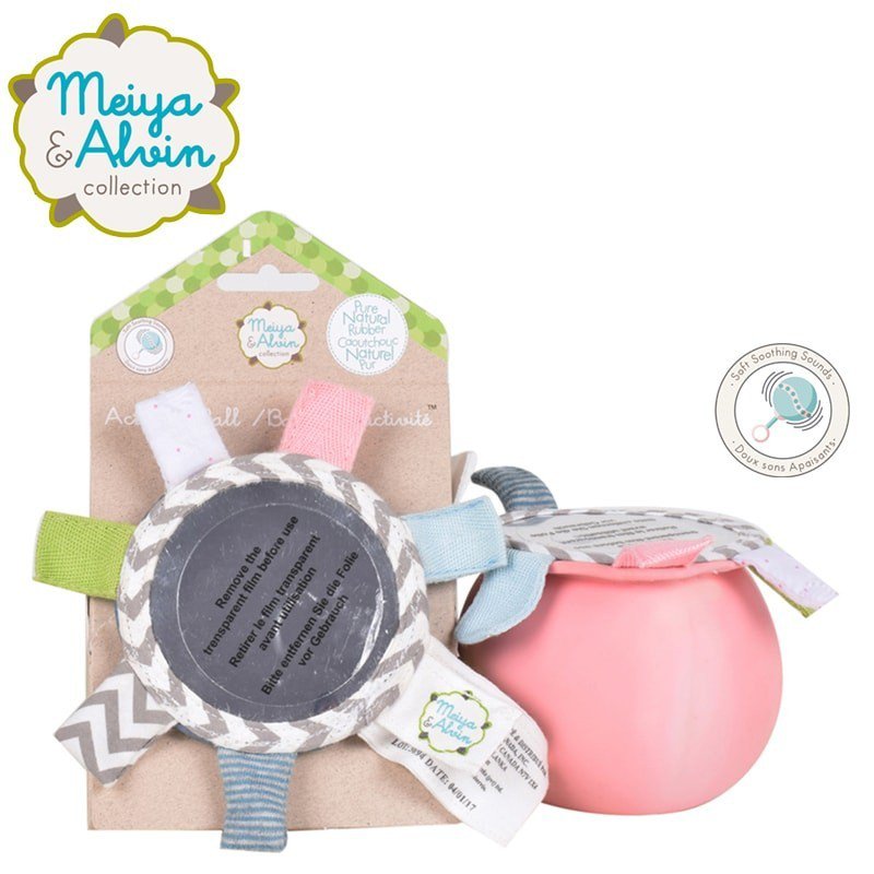 Meiya and Alvin - Meiya & Alvin - Meiya Mouse Active Ball with Mirror and Rattle