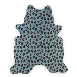 CHILDHOME - Dywan Leopard 145x160 blue