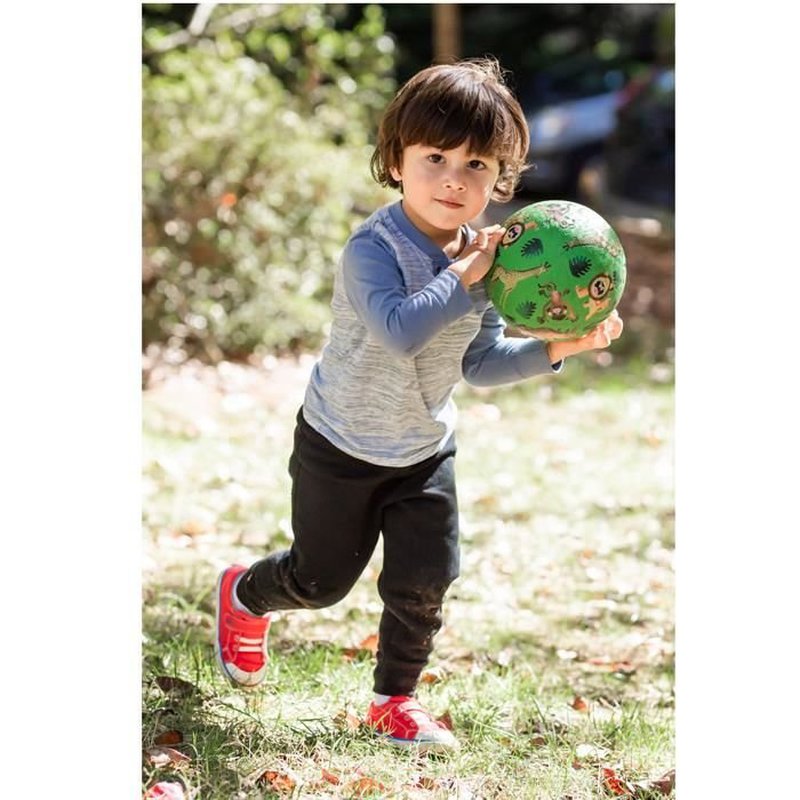 Crocodile Creek® - Piłka 13cm, wzór świat, Crocodille Creek