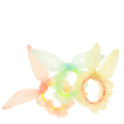 Meri Meri - Gumki do włosów Kokardki tiulowe