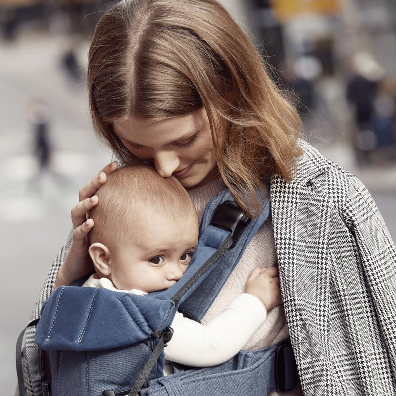 BABYBJORN ONE - nosidełko, Granatowy