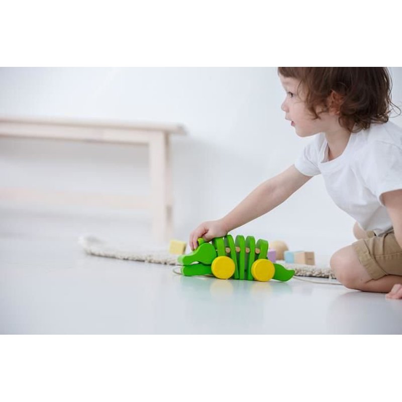 Drewniany krokodyl  do ciągnięcia, Plan Toys®