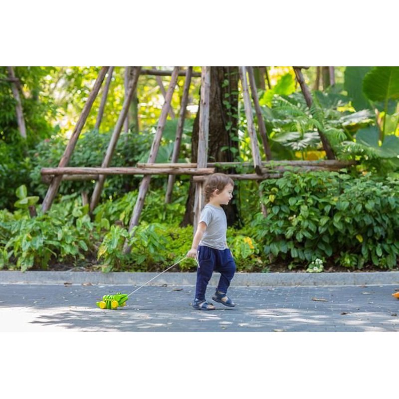 Drewniany krokodyl  do ciągnięcia, Plan Toys®