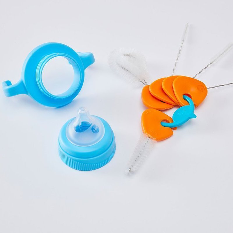 Komplet 5 szczoteczek do czyszczenia bidonów i słomek, b.box