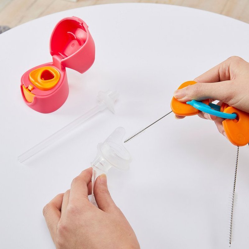 Komplet 5 szczoteczek do czyszczenia bidonów i słomek, b.box