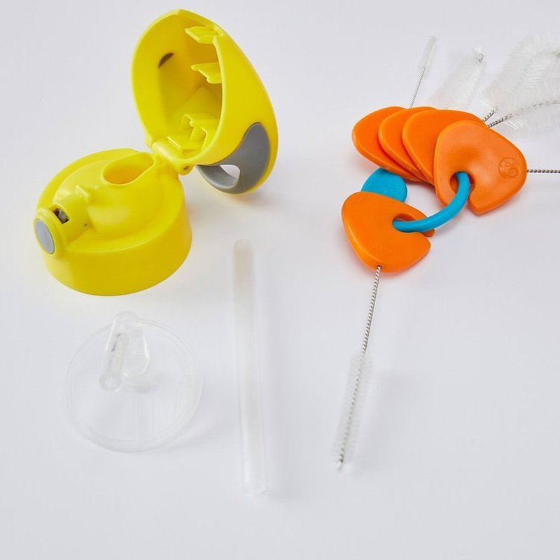 Komplet 5 szczoteczek do czyszczenia bidonów i słomek, b.box