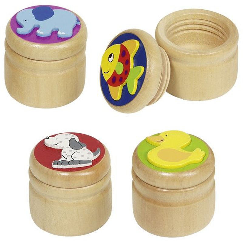 Goki® - Pudełko na Mleczne zęby ze zwierzątkiem (1 szt.), Goki
