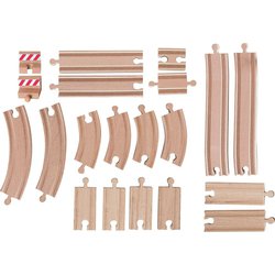 Woody - Tory do kolejek - zestaw 20szt.