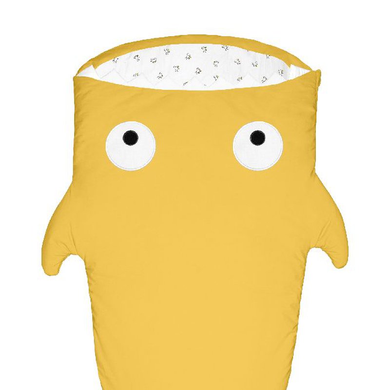 Baby Bites Śpiworek zimowy Shark (2-6 lat) Mustard Yellow BABY BITES