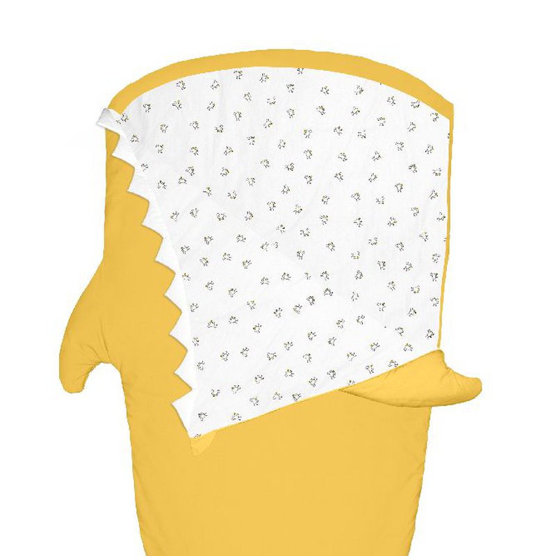 Baby Bites Śpiworek zimowy Shark (2-6 lat) Mustard Yellow BABY BITES