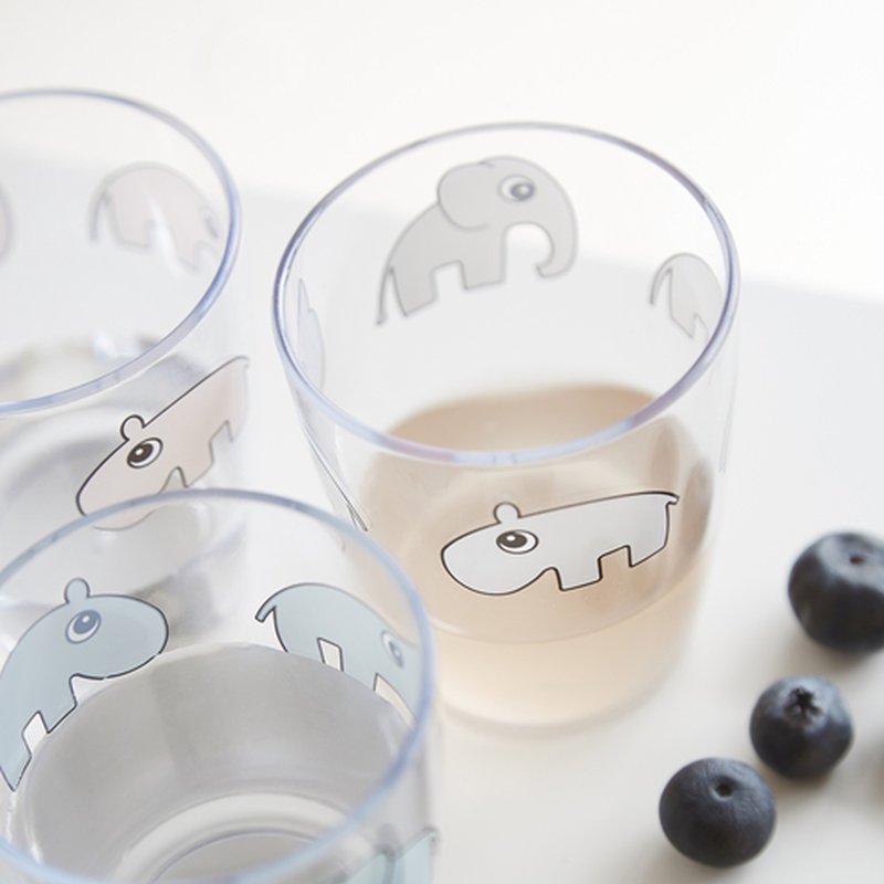 Done by Deer Yummy Kubek Mini Glass Blue