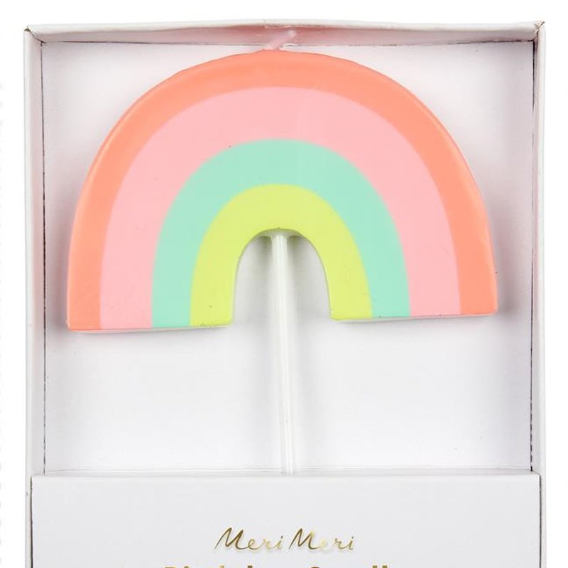 Meri Meri - Świeczka Tęcza