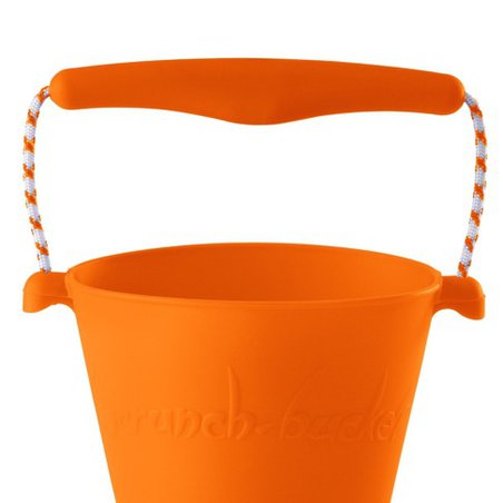Funkit world - Składane wiaderko do wody i piasku Scrunch Bucket - Pomarańczowy