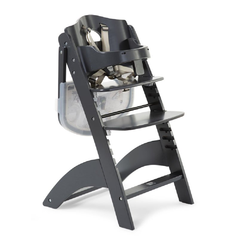 CHILDHOME - Krzesełko do karmienia Lambda 3 Anthracite