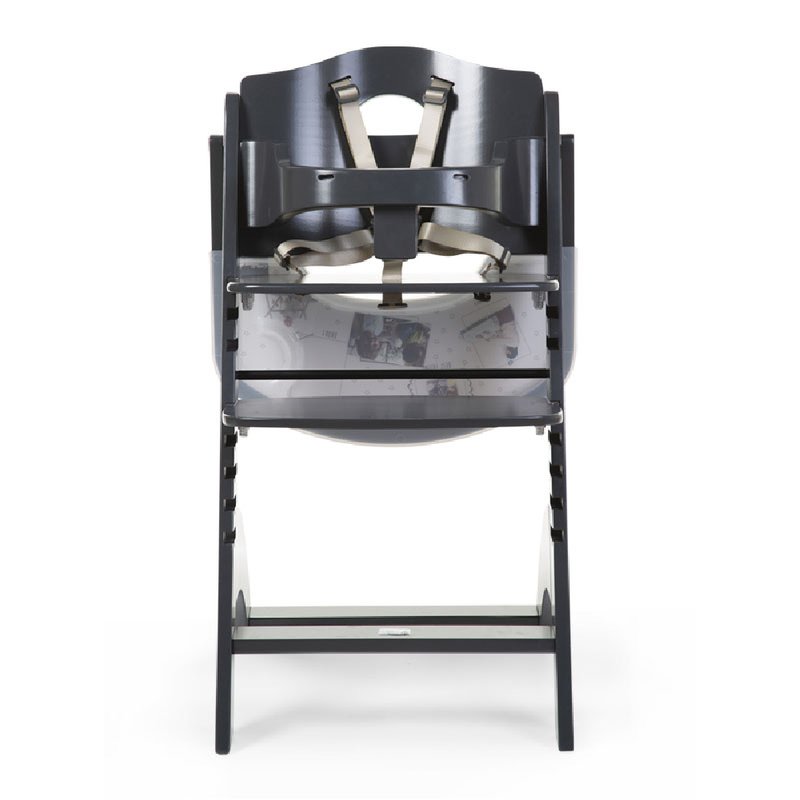CHILDHOME - Krzesełko do karmienia Lambda 3 Anthracite