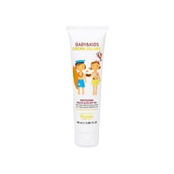 Bubble&CO - Krem Przeciwsłoneczny dla Dzieci I Niemowląt SPF 50 z Filtrami Mineralnymi, 100 ml, 0m+