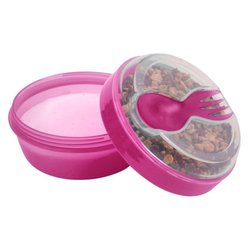 Carl Oscar- N'ice Cup™ Pojemnik śniadaniowy z wkładem chłodzący Purple - Cow CARL OSCAR