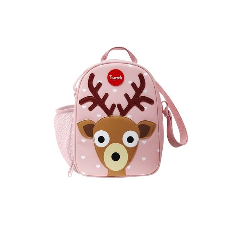 3 Sprouts Lunch Bag Dla Dzieci Jelonek