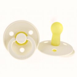 BIBS IVORY M Smoczek Uspokajający kauczuk Hevea
