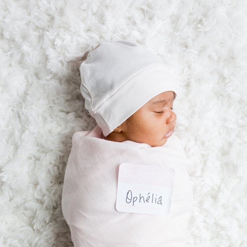 Lulujo Zestaw Kocyk + Czapka Pink