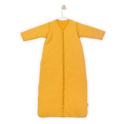 Jollein - Baby & Kids - Jollein - Śpiworek niemowlęcy całoroczny 4 pory roku z odpinanymi rękawami Rib Ocher 70 cm