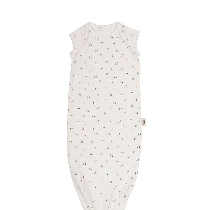 Baby Bites Śpioszki Baby Gown Egg (0-3 miesięcy) White BABY BITES