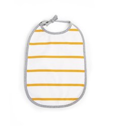 Childhome Zestaw 2 szt. Śliniaków Jersey Ochre Stripes CHILDHOME