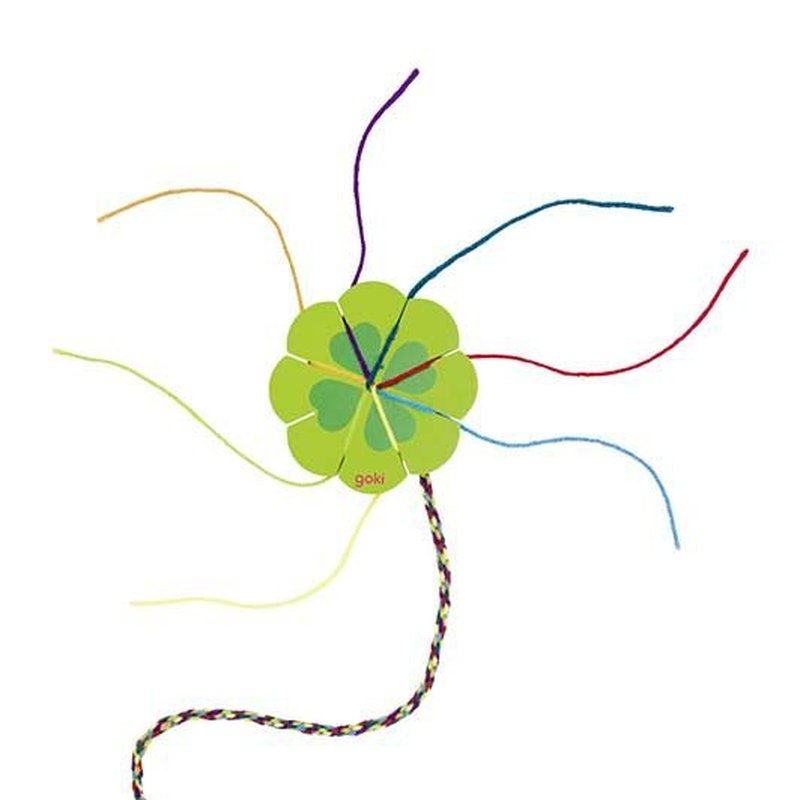 Goki® - Koniczynka do robienia biżuterii, kolor zielony, Goki-58616G