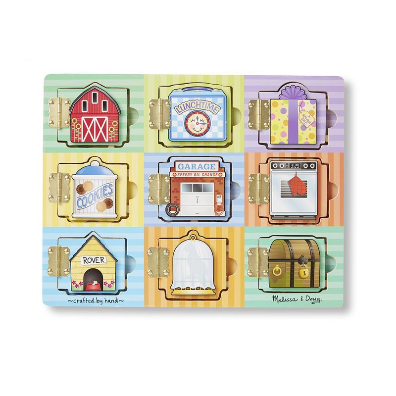 Melissa&Doug® - Tablica edukacyjna -  Otwórz i Zamknij