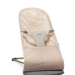 BABYBJORN - leżaczek BLISS MESH - Perłowy Różowy