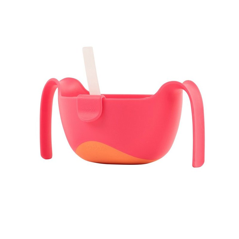 Miseczka ze słomką, Strawberry Shake, b.box